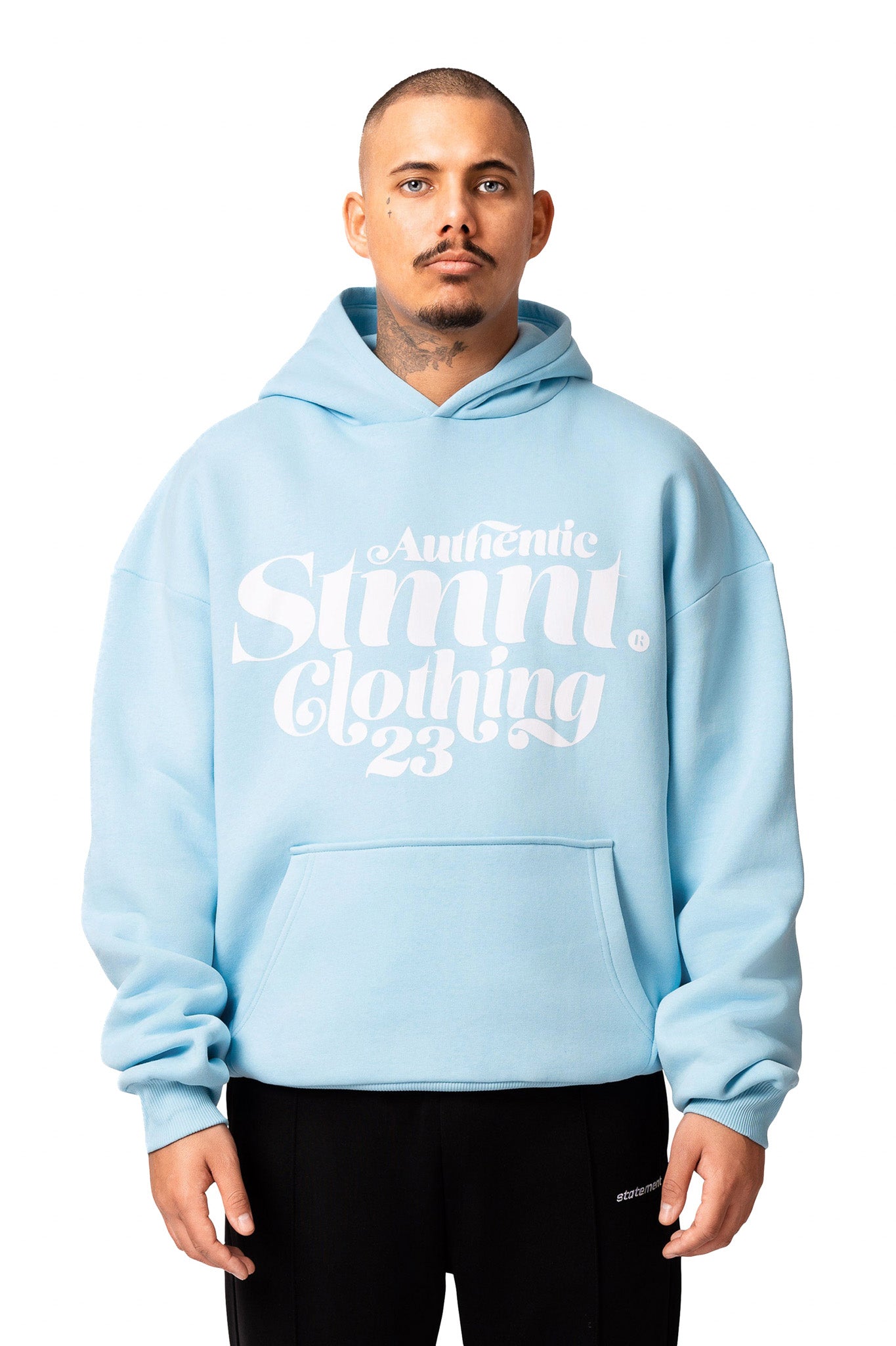 AUTHENTIC HOODIE (ICE BLUE)