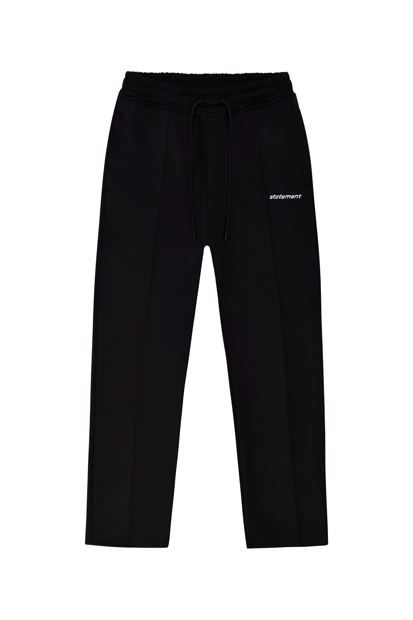 BASIC WIDE TRACKPANTS (BLACK)