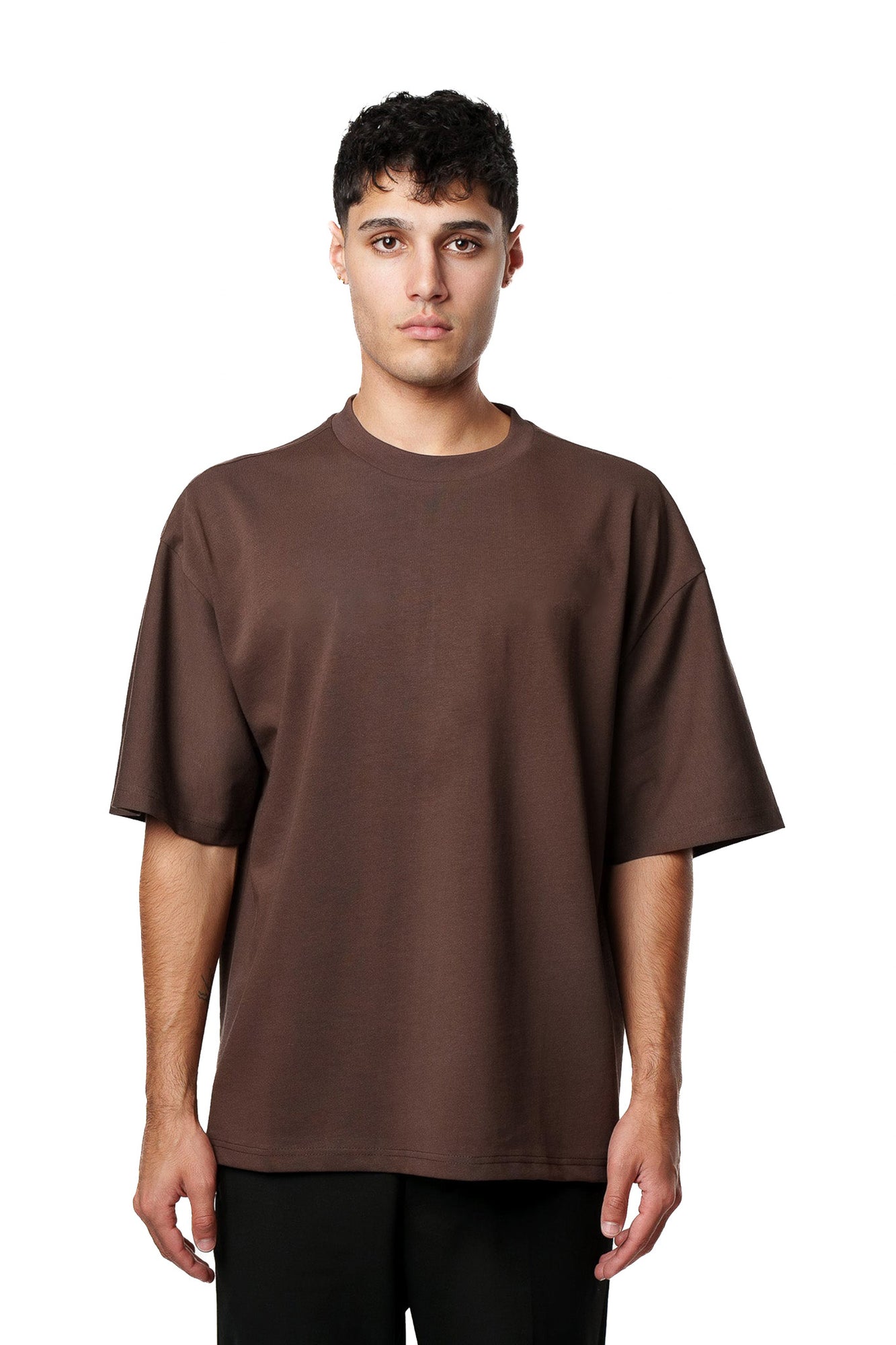 BASIC TEE (CHOCOLATE BROWN)