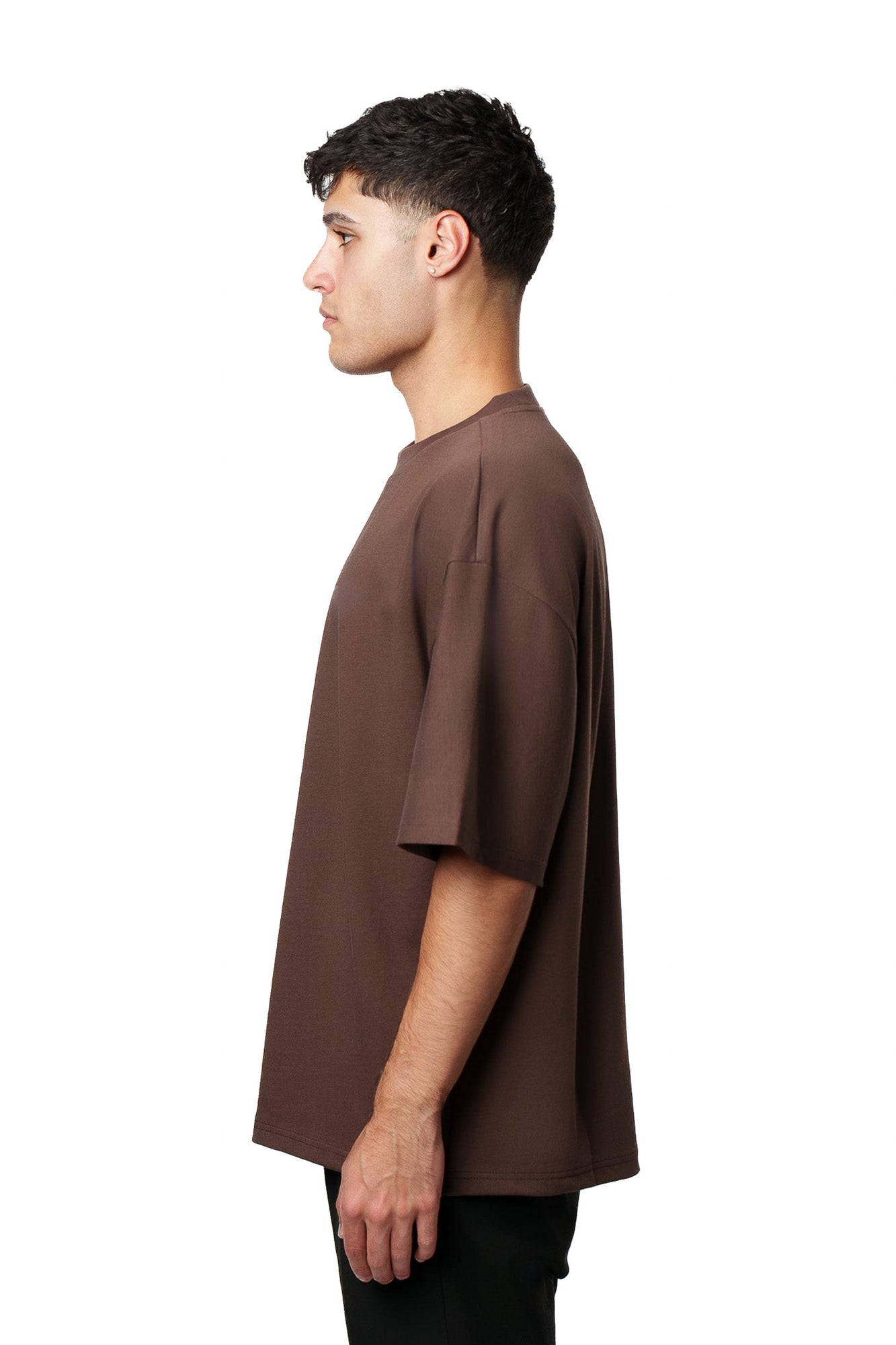 BASIC TEE (CHOCOLATE BROWN)