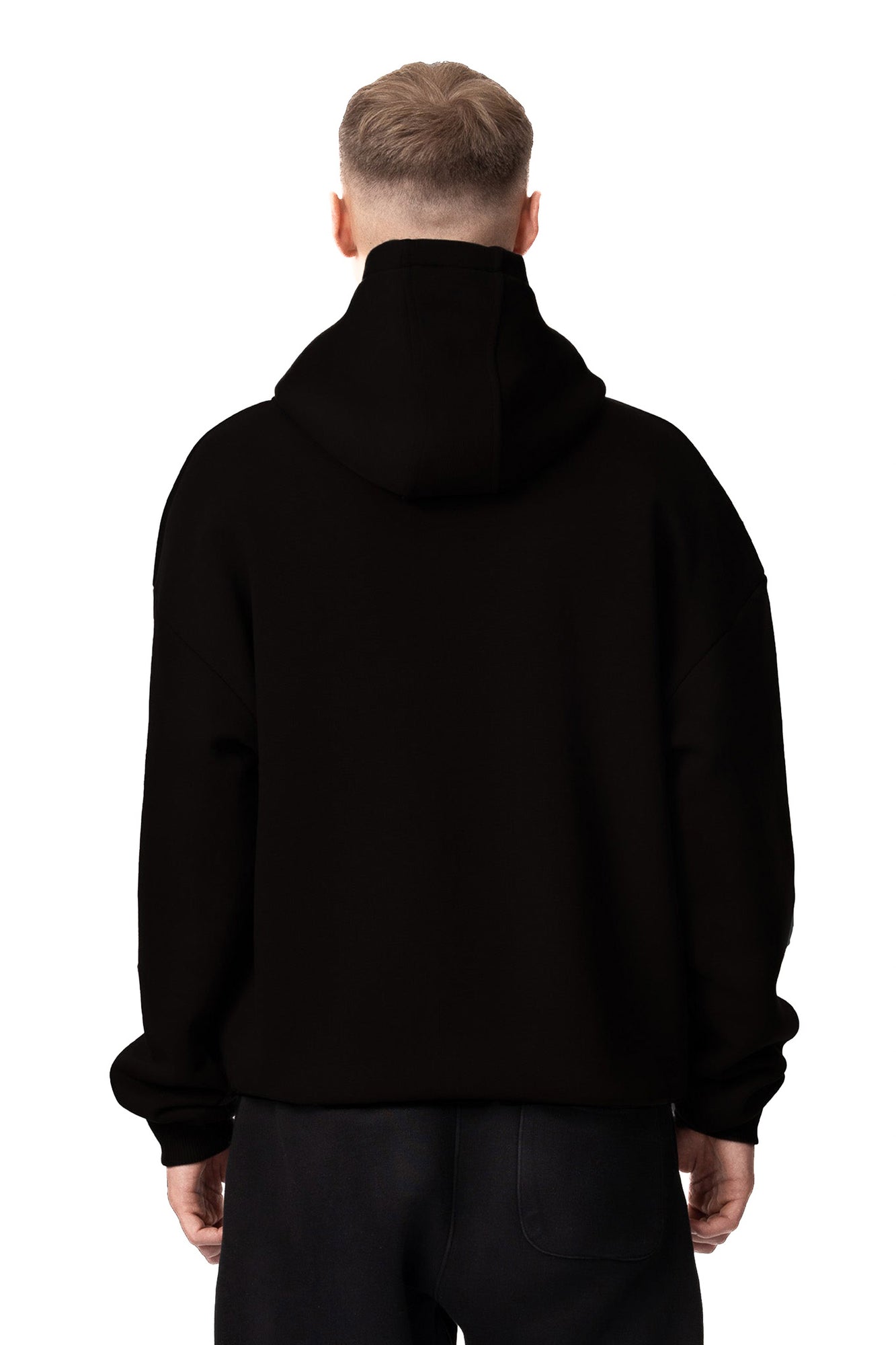 BASIC ZIP-HOODIE (BLACK)