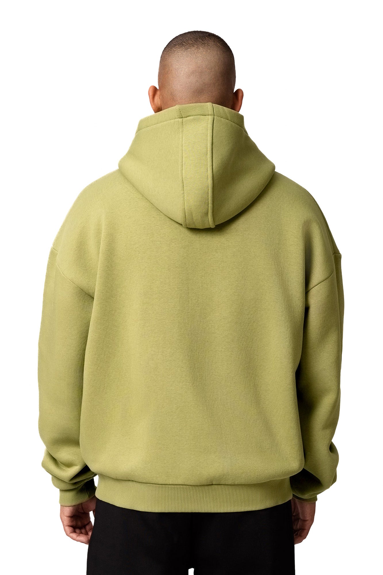 BASIC ZIP-HOODIE (DARK GREEN)