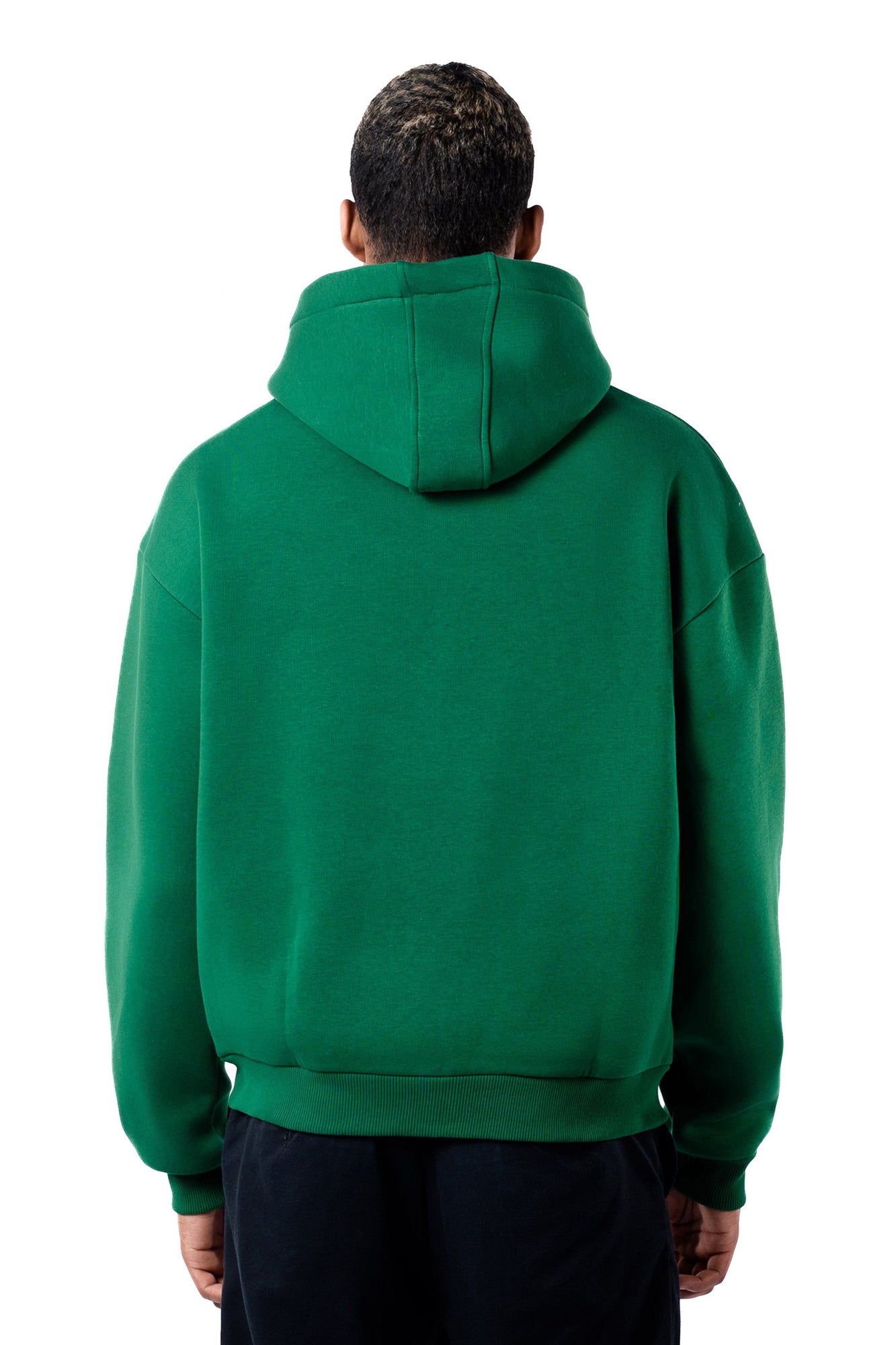 BASIC ZIP-HOODIE (WOOD GREEN)