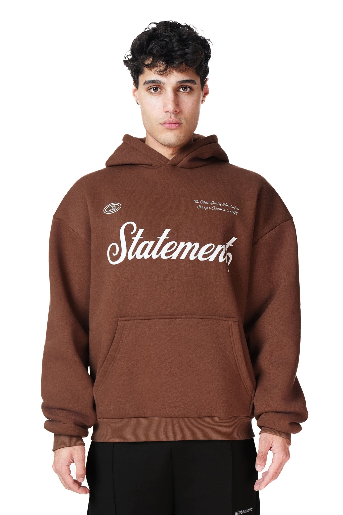 CHICAGO HOODIE (COFFEE BROWN)