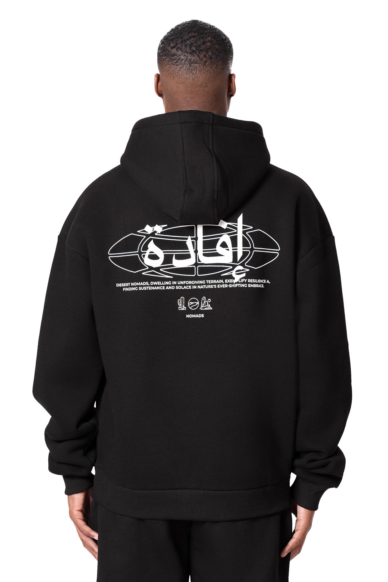 IFADA ZIP-HOODIE (BLACK)