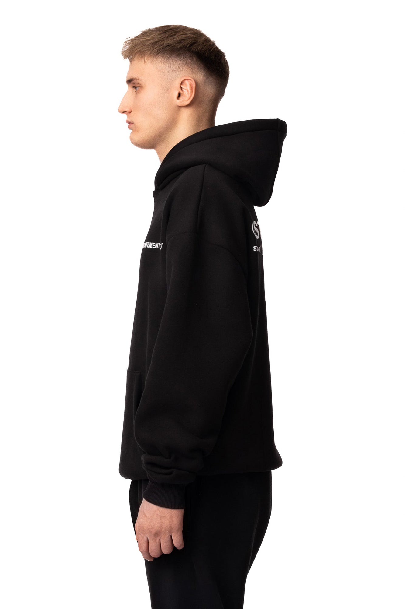 INITIAL HOODIE (BLACK)