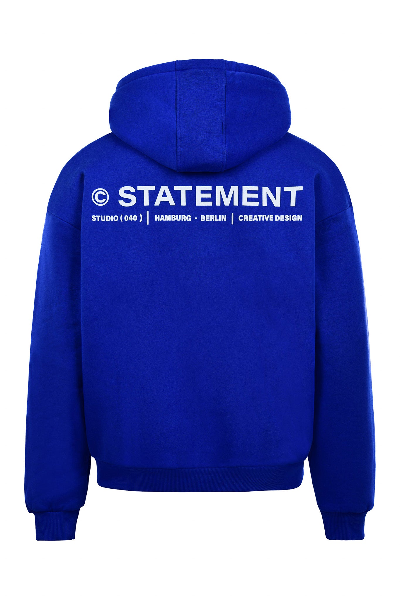 INITIAL ZIP-HOODIE (ROYAL BLUE)