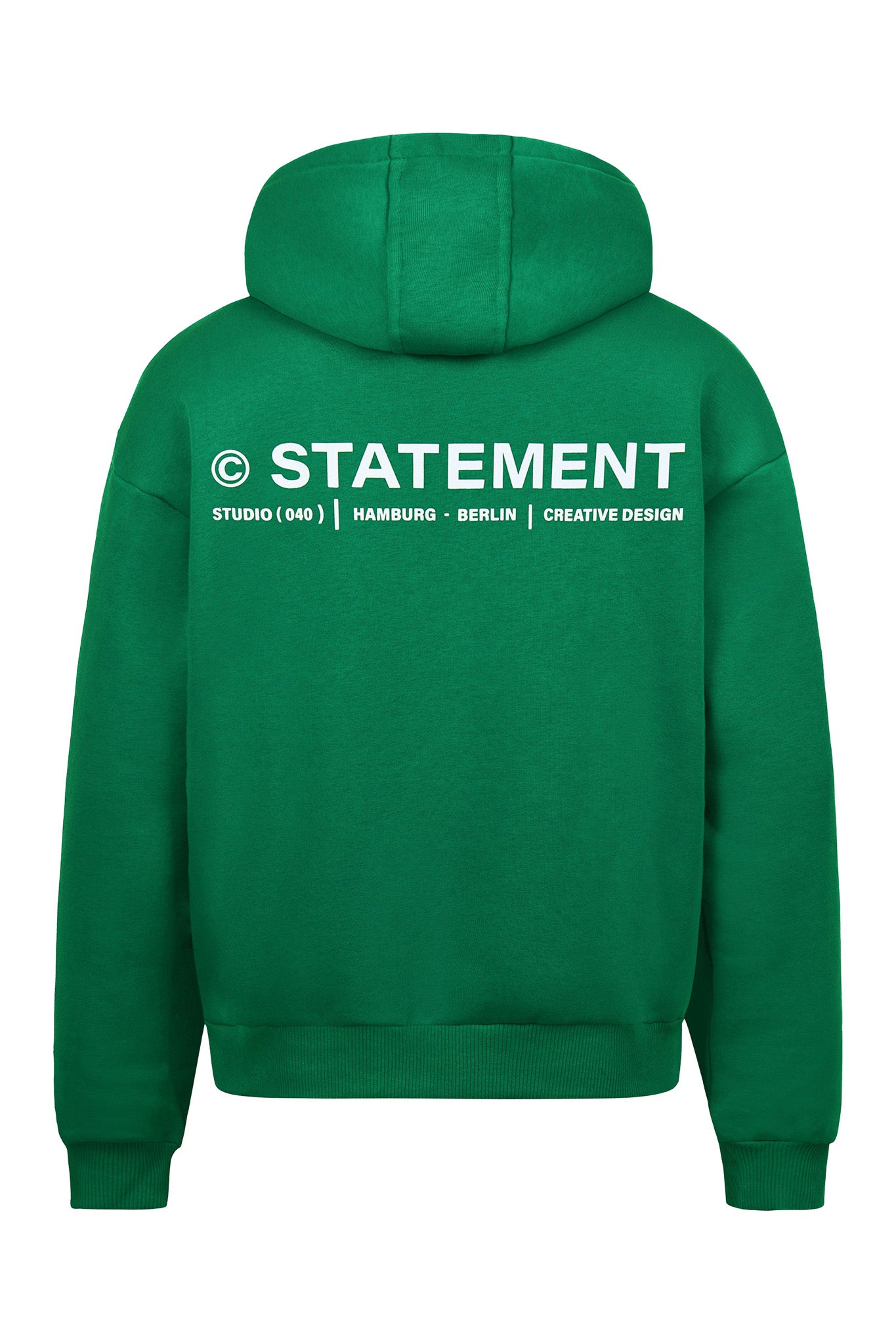 INITIAL ZIP-HOODIE (WOOD GREEN)