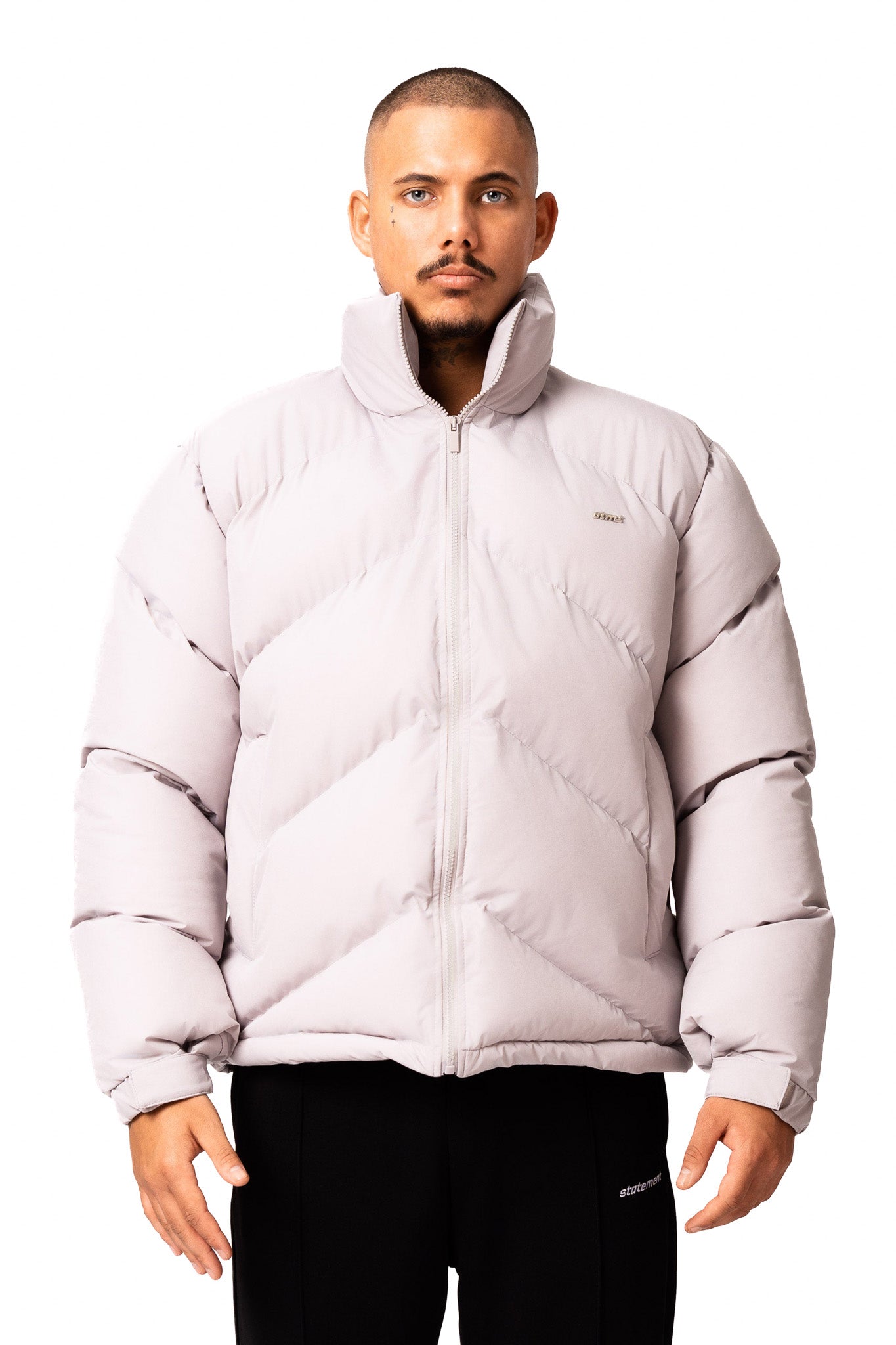 STMT PUFFER JACKET (CREAM WHITE)