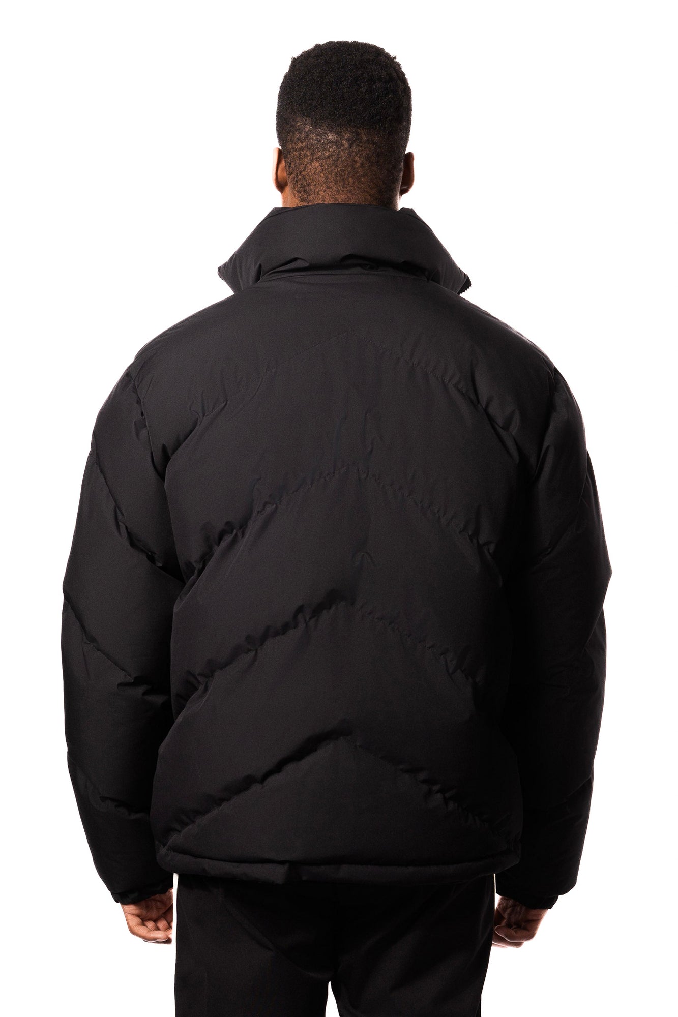 STMT PUFFER JACKET (BLACK)