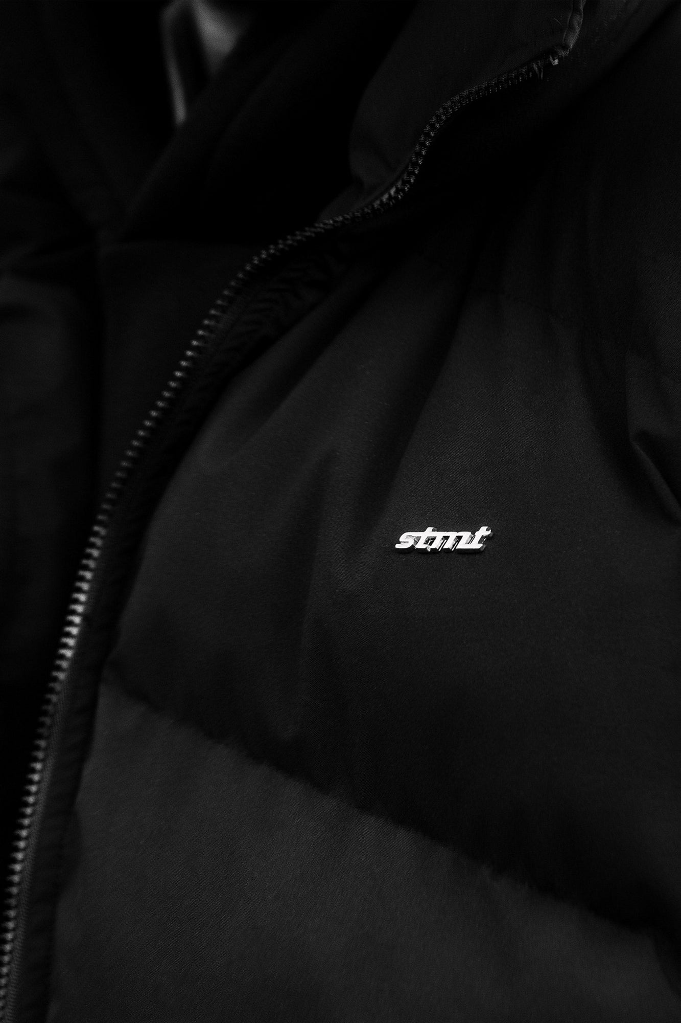 STMT PUFFER JACKET (BLACK)