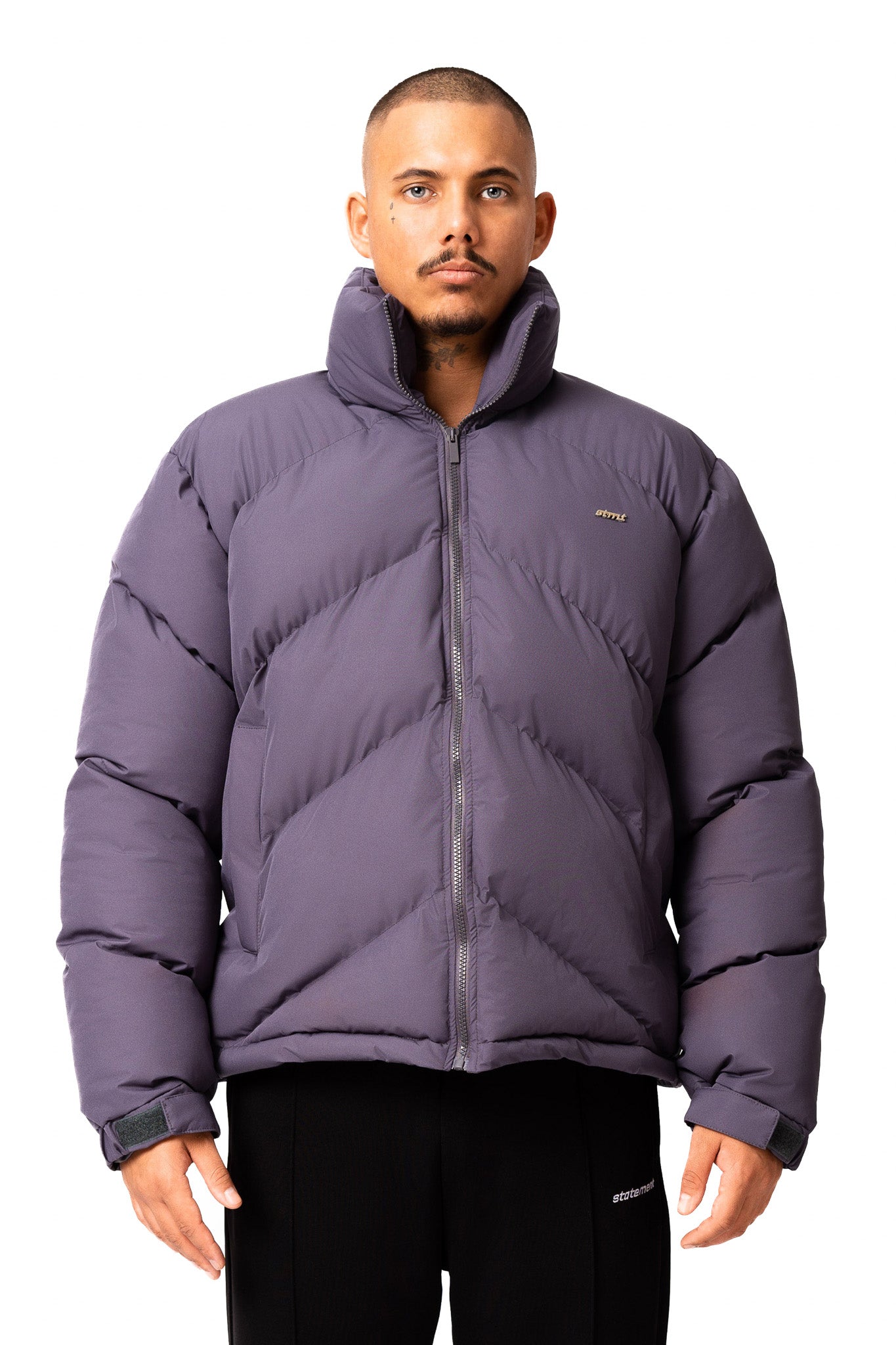 STMT PUFFER JACKET (GRAY)