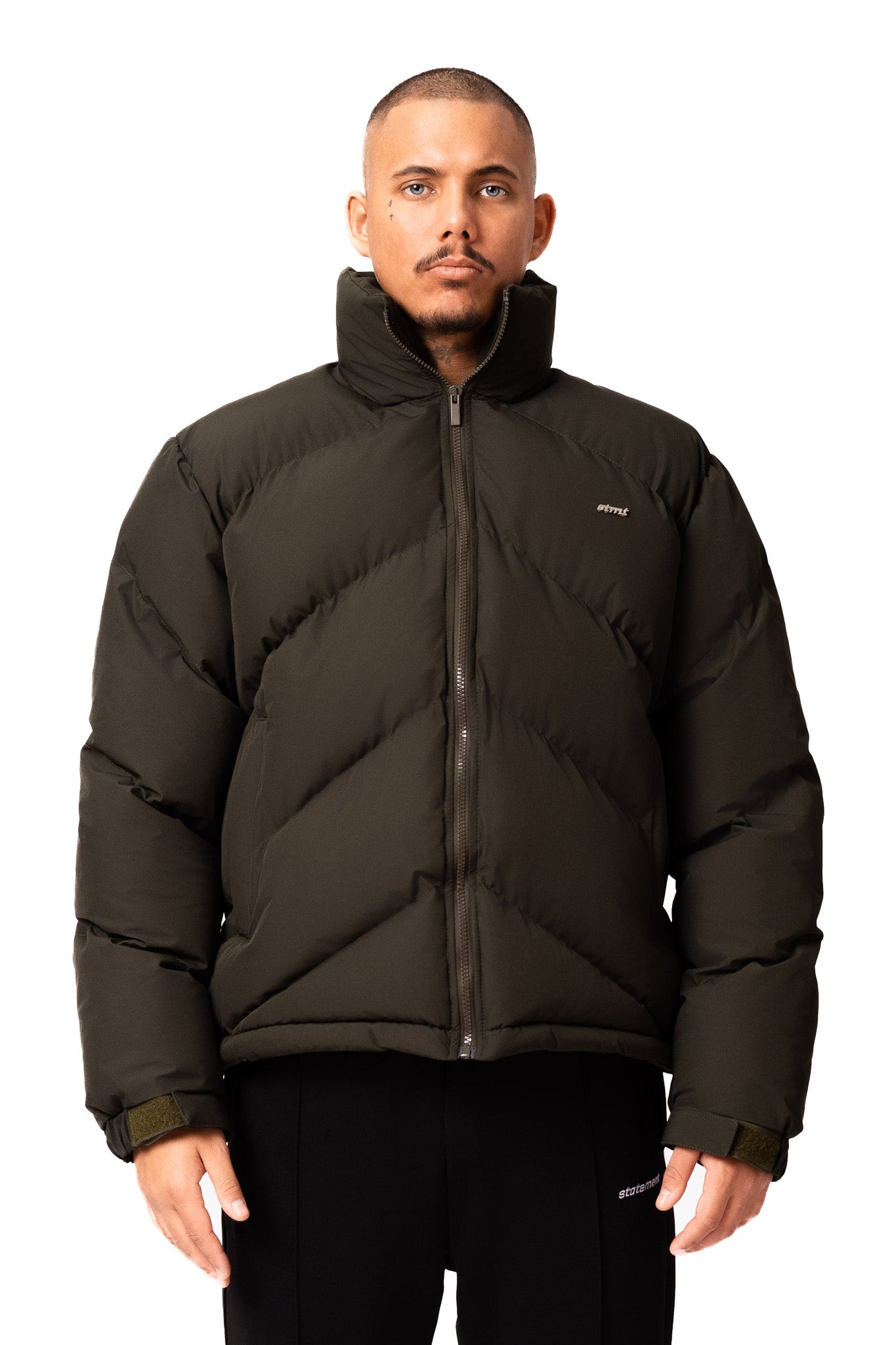 STMT PUFFER JACKET (KHAKI)