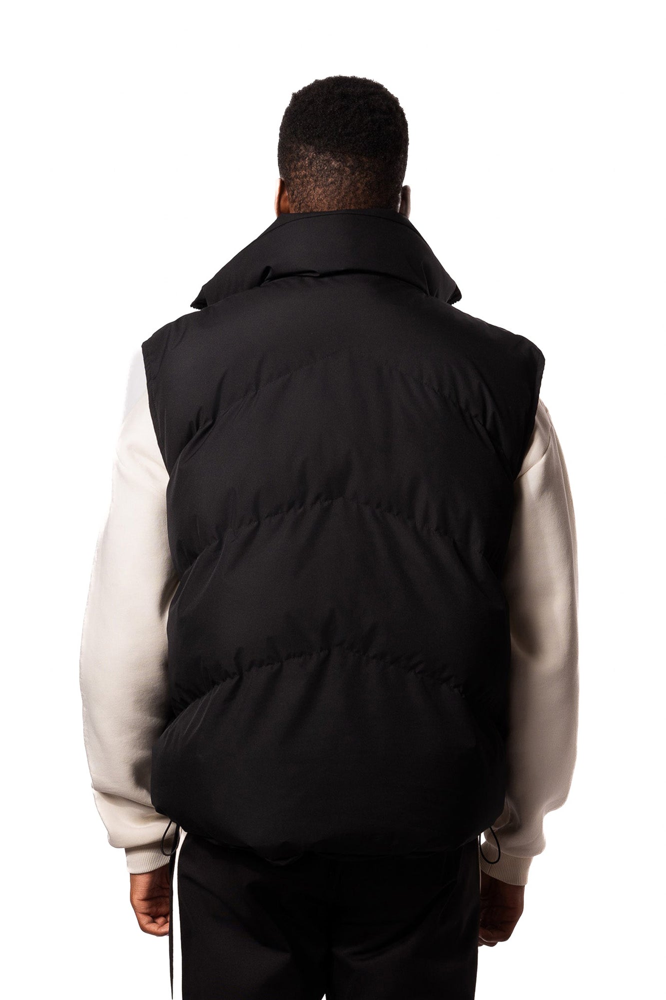 STMT PUFFER VEST (BLACK)