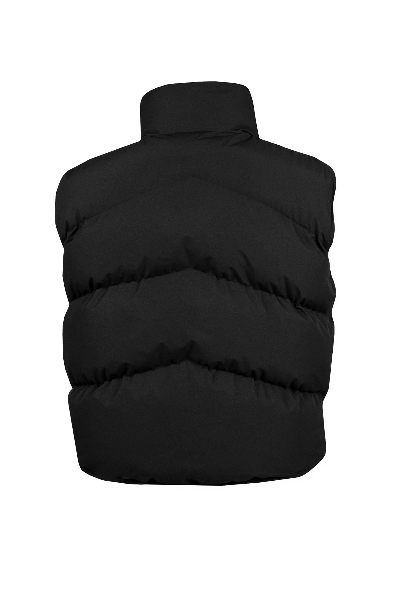 STMT PUFFER VEST (BLACK)