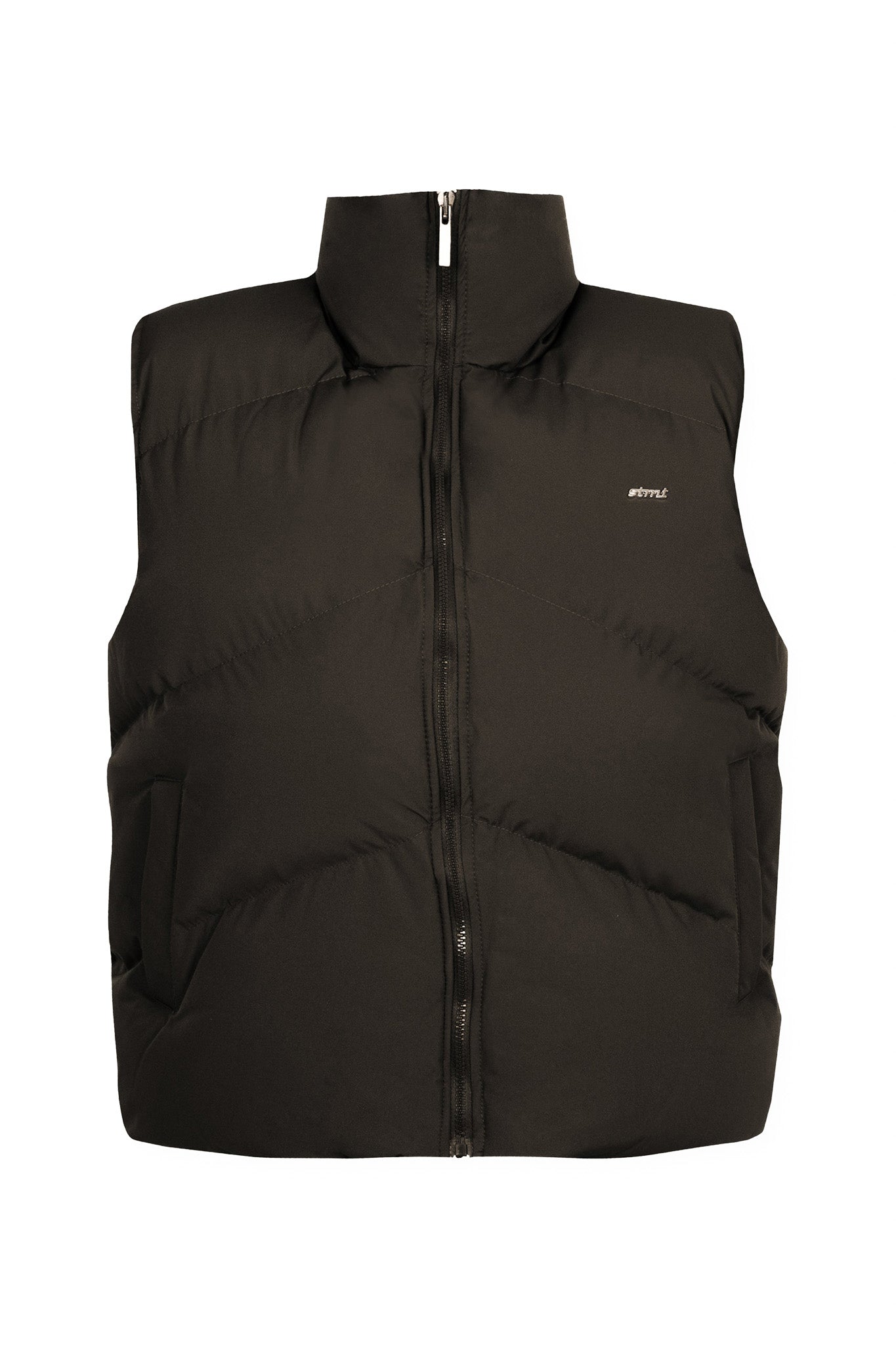 STMT PUFFER VEST (KHAKI)