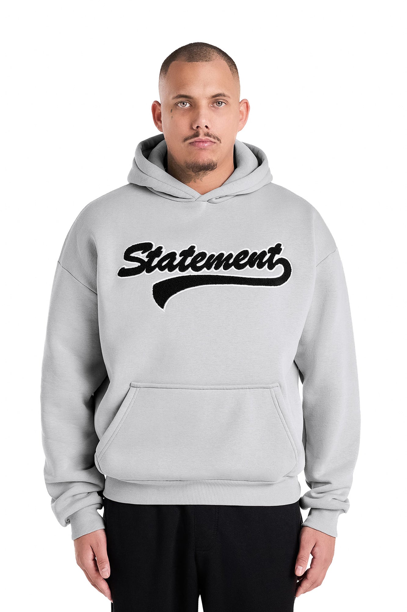 RETRO HOODIE (GRAY)