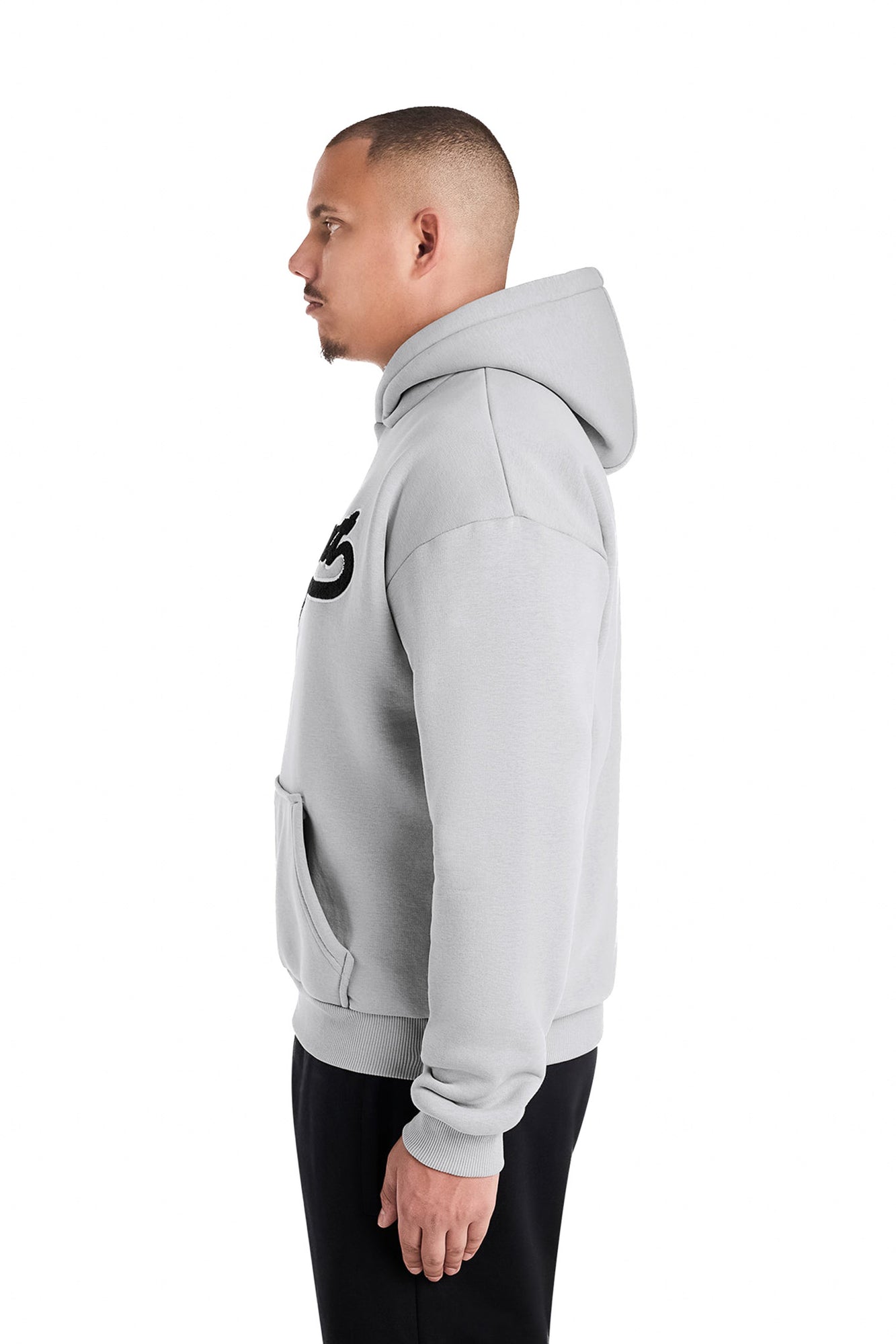 RETRO HOODIE (GRAY)