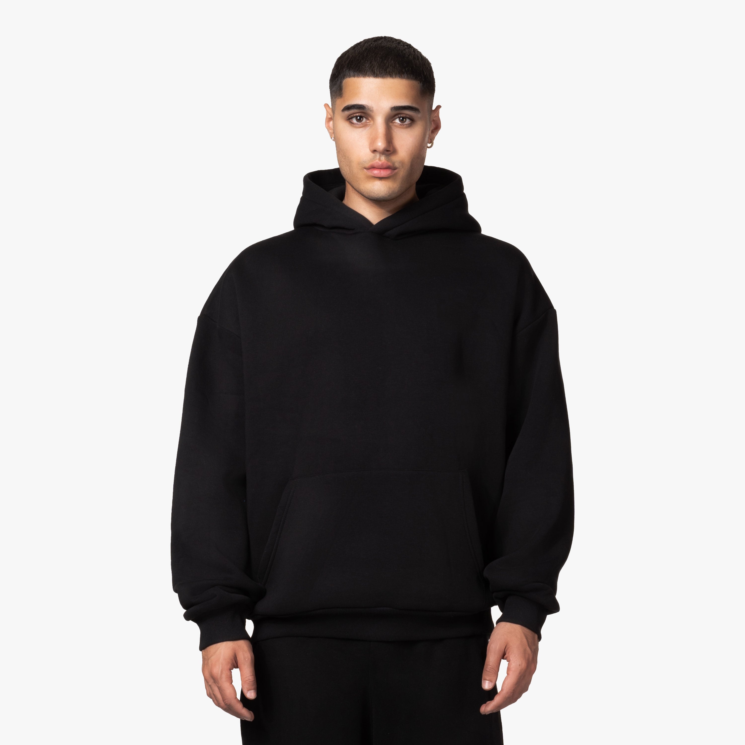 Black hoodie basic new arrivals